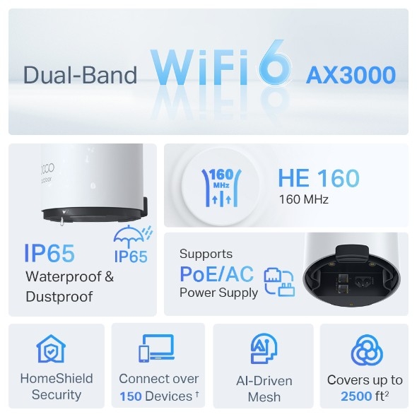 TP-Link Deco X50 Outdoor (1P)